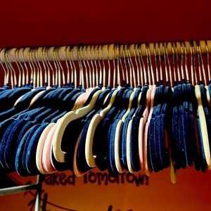 65 STURDY VELVET SLII PROOF BABY/TODLER/BIG KID HANGERS